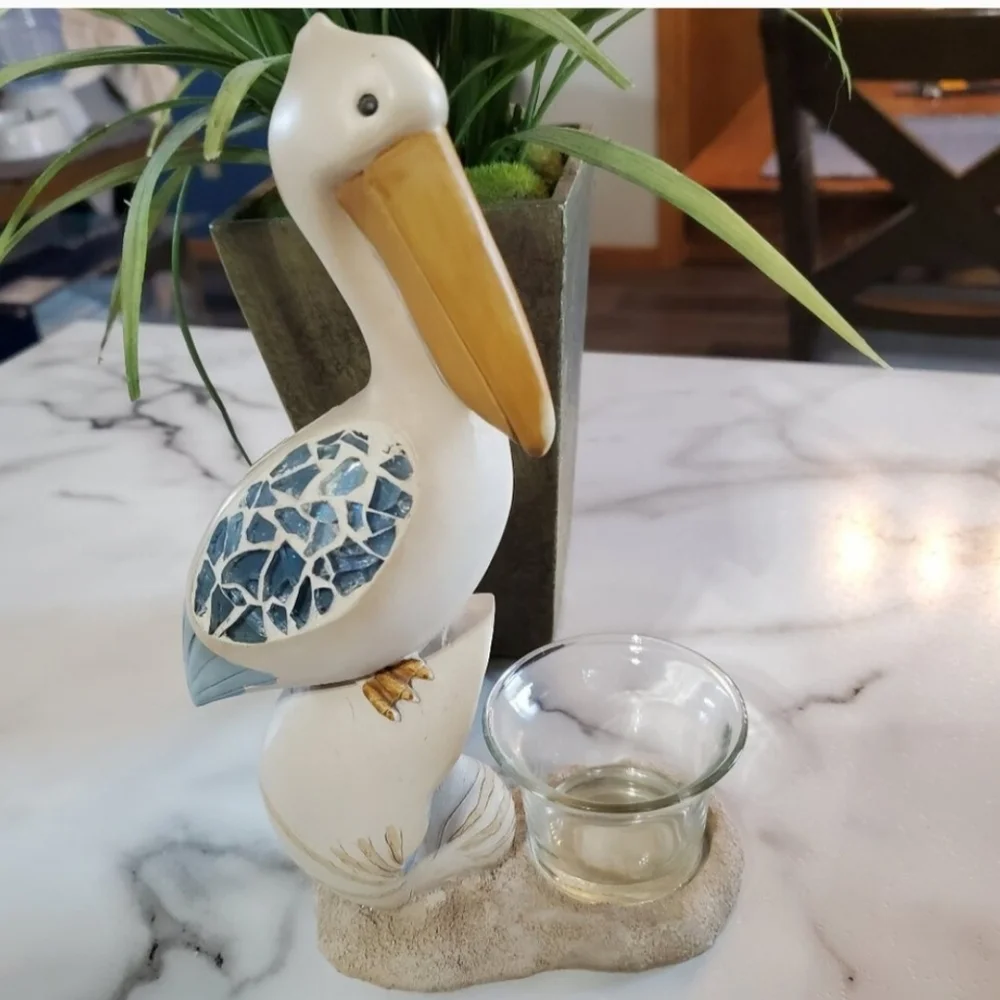 Pelican Votive Candle Holder